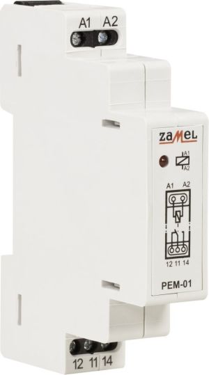 Zamel Przekaźnik elektromagnetyczny 24V AC/DC 16A PEM-01/024 (EXT10000091) 1