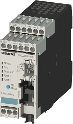 Siemens Elektroniczny moduł zabezpieczający silnik 4we/3wy 24V DC ETHERNET RJ45 (3UF7011-1AB00-0) 1