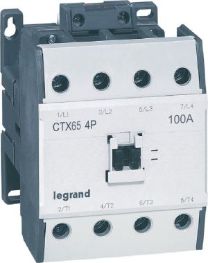 Legrand Stycznik mocy CTX3 100A 4P 230V AC 0Z 0R (416446) 1