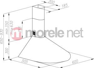 Okap Amica OKC 611M 2