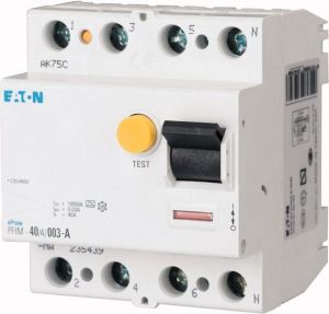 Eaton Wyłącznik różnicowo-prądowy 4P 40A 0,03A typ A PFIM-40003-A-MW (235439) 1