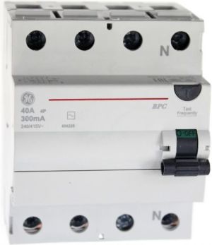 GE Power Wyłącznik różnicowo-prądowy 4P 63A 0,03A typ AC BPC463/030 (606210) 1
