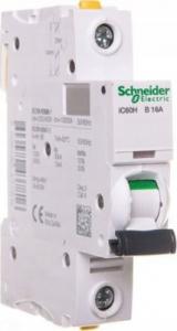 Schneider Electric Wyłącznik nadprądowy 1P B 16A 10kA AC iC60H-B16 (A9F06116) 1