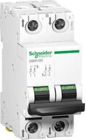 Schneider Electric Wyłącznik nadprądowy 2P C 16A DC 6kA (A9N61531) 1