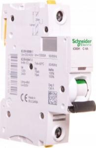 Schneider Electric Wyłącznik nadprądowy 1P C 4A 10kA AC iC60H-C4 (A9F07104) 1
