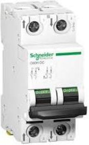 Schneider Electric Wyłącznik nadprądowy C60H 2p 63A charakterystyka C (A9N61539) 1