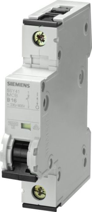 Siemens Wyłącznik nadpradowy 1P B 4A 6kA 230/400V (5SY6104-6) 1