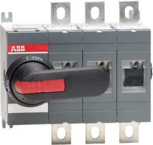 ABB Rozłącznik izolacyjny 3P 400A z napedem drzwiowym OT400E03P (1SCA022718R8780) 1