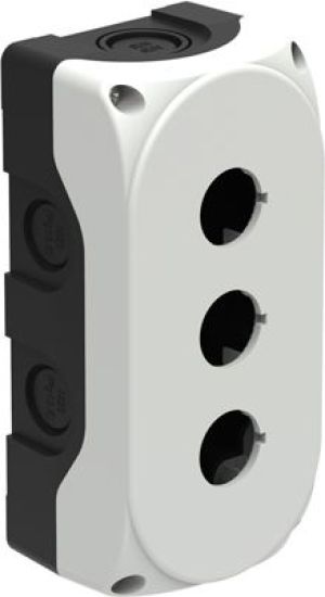 Lovato Electric Obudowa kasety 3-otworowa 22mm biała IP67 (LPZP3A8) 1