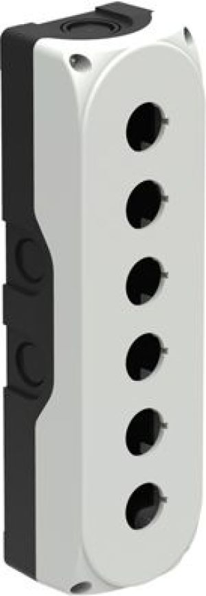 Lovato Electric Obudowa kasety 6-otworowa 22mm biała IP67 (LPZP6A8) 1