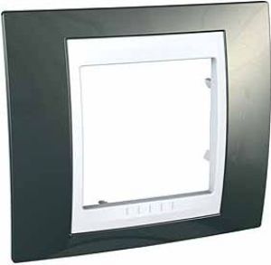 Schneider Electric Ramka pojedyncza Unica Plus terra manganowa pozioma (MGU6.002.824) 1