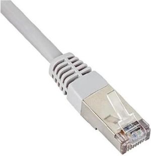 Madex Kabel krosowy patchcord FTP kat. 5e PVC szary 1m (21.99.0101) 1