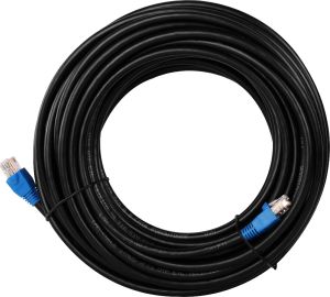 Goobay Kabel krosowy outdoor patchcord U / UTP kat. 6 CCA czarny 30m (94393) 2
