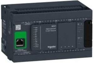 Schneider Sterownik programowalny 24I/O PNP tranzystorowe Ethernet/CANopen Modicon M241-24I/O (TM241CEC24T) 1