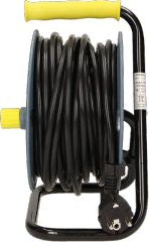 Orno Przedłużacz bębnowy MINI 4 x 230V / PVC 3 x 1mm limonkowy 15m (OR-AE-1339/L) 3