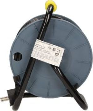 Orno Przedłużacz bębnowy MINI 4 x 230V / PVC 3 x 1mm limonkowy 15m (OR-AE-1339/L) 4