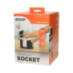 Orno Gniazdo meblowe wysuwane z blatu 4x230V, srebrny, 1,5m 2