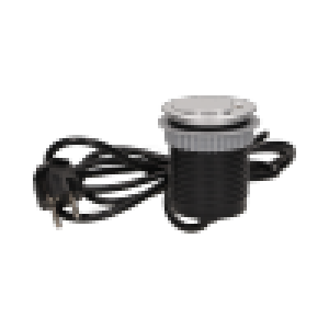 Orno Gniazdo meblowe wpuszczane w blat 1x250V AC z pokrywką, ładowarką USB (OR-AE-1373) 3