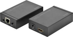 System przekazu sygnału AV Digitus Przedłużacz / extender HDMI Full HD 3D po skrętce kat.5e UTP do 100m ze sterowaniem IR (DS-55120) 1