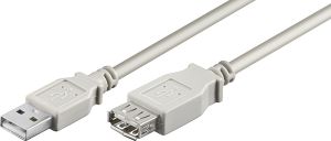 Kabel USB Goobay USB-A - USB-A 1.8 m Biały (68715) 1