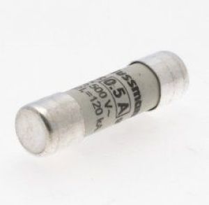 Eaton Wkładka bezpiecznikowa cylindryczna 10 x 38mm 0,5A gG 500V (C10G0-5) 1