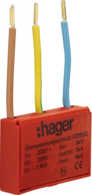 Hager Ogranicznik przepięciowy Typ 3 1,5kV (VZ00US) 1