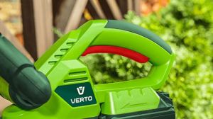 Verto Nożyce do żywopłotu akumulatorowe 2 x 18V Li-Ion / 1,3Ah szerokość cięcia 510mm (52G568) 6