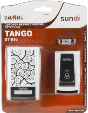 Zamel Dzwonek bezprzewodowy bateryjny TANGO 80dB 36 dźwięków ST-910 5