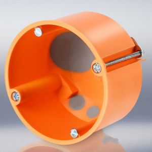 Simet Puszka podtynkowa gips, głęboka, z membraną,pomarańczowa E3700 (83192088) 5