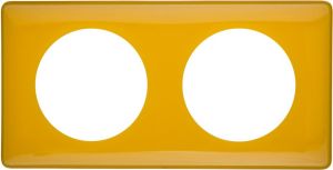 Legrand Ramka podwójna Celiane uniwersalna żółta (066672) 1