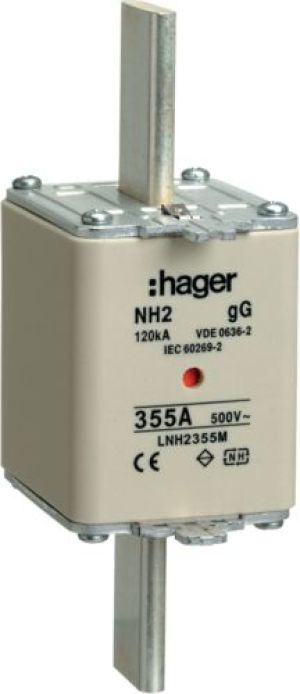 Hager Wkładka bezpiecznikowa NH2 335A 500V gG (LNH2355M) 1