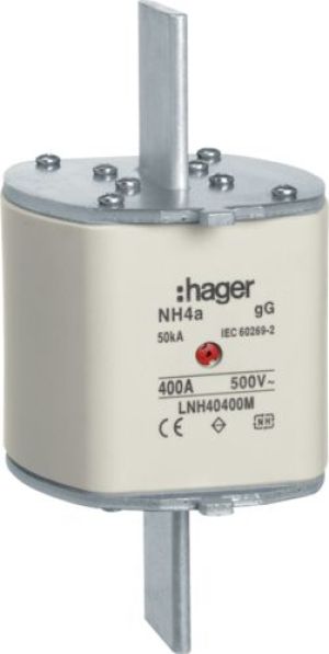 Hager Wkładka bezpiecznikowa NH4a 400A 500V gG (LNH40400M) 1