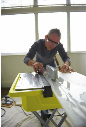 Ryobi Pilarka do cięcia płytek na mokro 178mm 500W (WS721S) 4