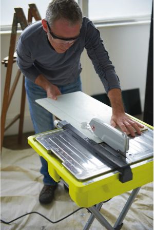 Ryobi Pilarka do cięcia płytek na mokro 178mm 500W (WS721S) 7