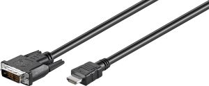 Kabel Goobay HDMI - DVI-D 2m czarny (50580) 1