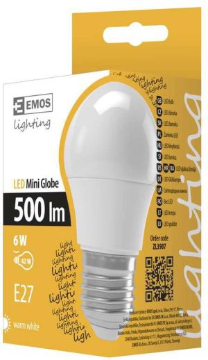 Emos Żarówka LED BASIC 6W 230V E27 500lm 3000K (ZL3907) 2