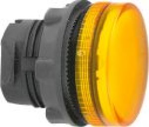 Schneider Electric Główka lampki sygnalizacyjnej 22mm żółta BA9S (ZB5AV05) 1