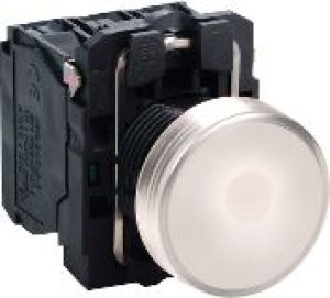 Schneider Electric Lampa sygnalizacyjna LED fi 22mm 230-240V AC biała (XB5AVM1) 1