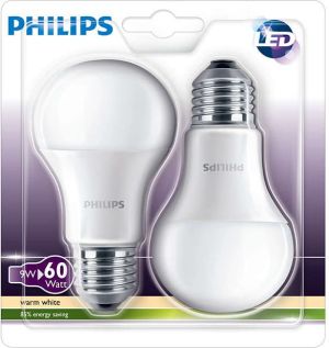 Philips Żarówka LED A60M ND E27 9W 2szt. (8718696491102) 1