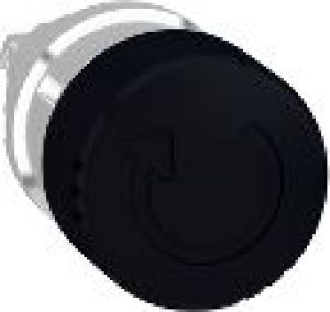 Schneider Electric Przycisk grzybkowy Ø30 czarny obrót bez podświetlenia metalowy zwykły (ZB4BS42) 1