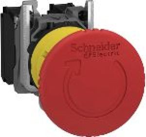 Schneider Electric Przycisk bezpieczeństwa 22mm 1Z 1R IP66 przez obrót (XB5AS8445) 1