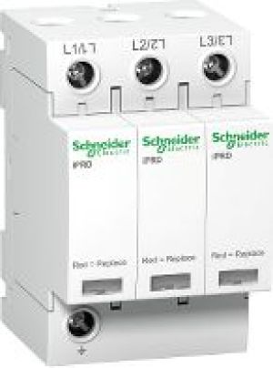 Schneider Ogranicznik przepięć iPRD20-T2-3 3-biegunowy Typ2 20kA (A9L20300) 1