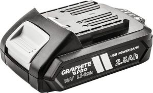 Wiertarko-wkrętarka Graphite Pro udarowa 18V (59GP401) 2