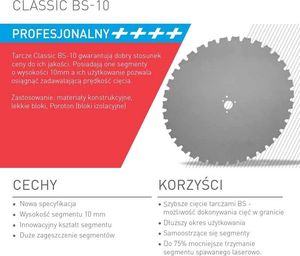 Norton Clipper TARCZA DIAMENTOWA 900x60/55 CLASSIC UNIWERSAL LASER - D70184647269 - D70184647269 2