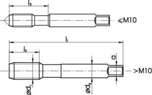 Fanar Gwintownik ręczny M26x1,5 2szt. 9A1-220001-0265) 2