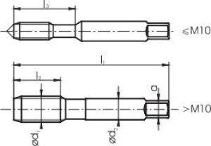 Fanar Gwintownik ręczny M5 3szt. (A2-235831-0050) 2