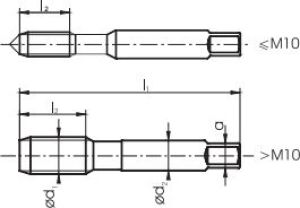 Fanar Gwintownik ręczny M10 3szt. (A4-235D51-0100) 2