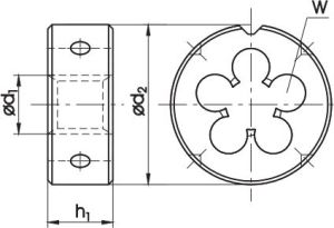 Fanar Narzynka lewoskrętna M6 (N1-111001-0060) 2