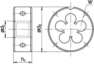 Fanar Narzynka M4x0,5 (N1-121001-0041) 2
