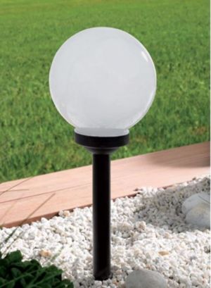Volteno Lampka solarna Volteno plastikowa kula 36/15cm (VO0653) 1